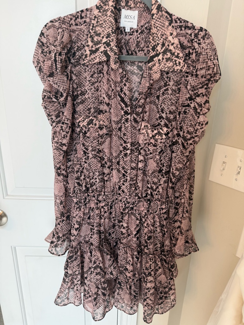 MISA snake print dress - Picture 2 of 4